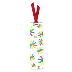 Celebrate Pattern Colorful Design Small Book Marks by Pakrebo