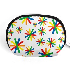 Celebrate Pattern Colorful Design Accessory Pouch (medium) by Pakrebo