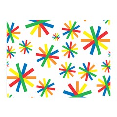 Celebrate Pattern Colorful Design Double Sided Flano Blanket (mini)  by Pakrebo