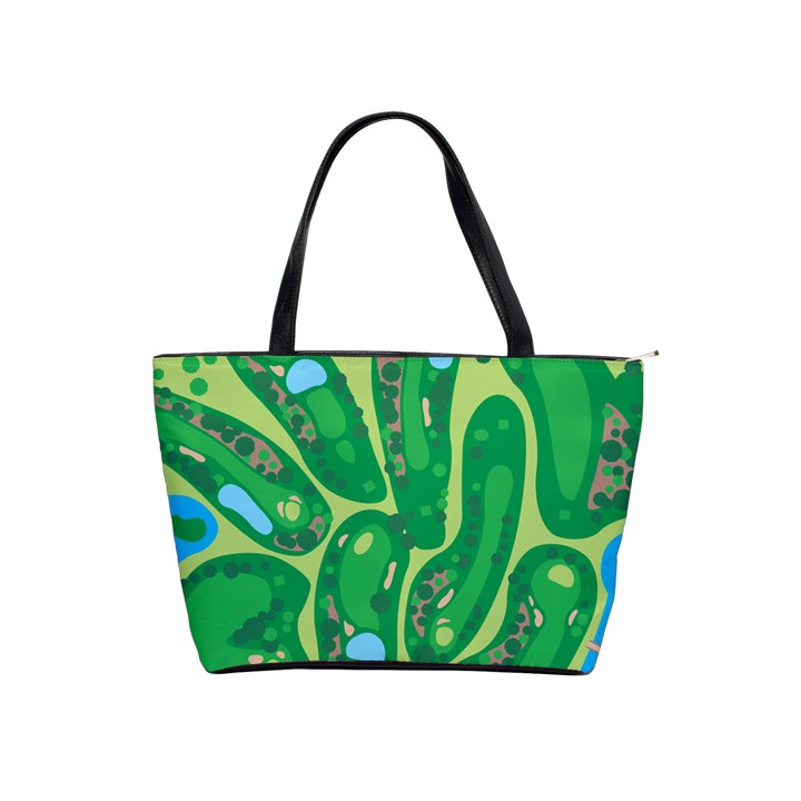 Golf Course Par Golf Course Green Classic Shoulder Handbag