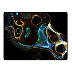 Abstract Background Pattern Fleece Blanket (small) by Pakrebo