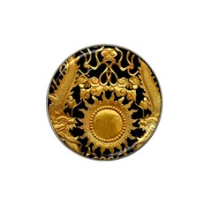 Golden Sun Gold Decoration Wall Hat Clip Ball Marker (4 Pack) by Pakrebo