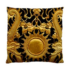 Golden Sun Gold Decoration Wall Standard Cushion Case (one Side) by Pakrebo