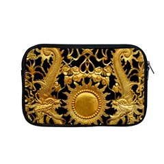 Golden Sun Gold Decoration Wall Apple Macbook Pro 13  Zipper Case by Pakrebo