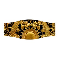 Golden Sun Gold Decoration Wall Stretchable Headband by Pakrebo