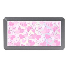 Valentine Background Hearts Bokeh Memory Card Reader (mini)