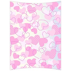 Valentine Background Hearts Bokeh Back Support Cushion by Pakrebo