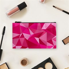 Pattern Halftone Geometric Cosmetic Bag (small) by Pakrebo