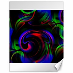 Swirl Background Design Colorful Canvas 12  X 16  by Pakrebo