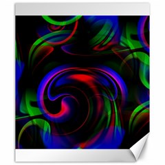 Swirl Background Design Colorful Canvas 20  X 24  by Pakrebo