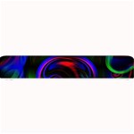 Swirl Background Design Colorful Small Bar Mats 24 x4  Bar Mat