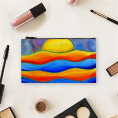 Paint Painting Landscape Scene Cosmetic Bag (small) by Pakrebo