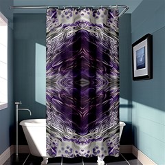 Pattern Abstract Horizontal Shower Curtain 36  X 72  (stall)  by Pakrebo