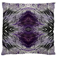 Pattern Abstract Horizontal Large Flano Cushion Case (one Side) by Pakrebo