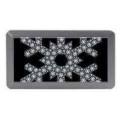 Snowflake Abstract Pattern Shape Memory Card Reader (mini)