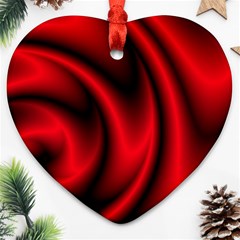 Background Red Color Swirl Ornament (heart) by Pakrebo