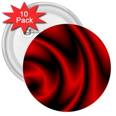 Background Red Color Swirl 3  Buttons (10 Pack)  by Pakrebo