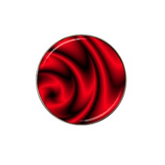 Background Red Color Swirl Hat Clip Ball Marker (10 Pack) by Pakrebo