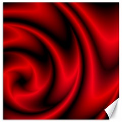 Background Red Color Swirl Canvas 12  X 12  by Pakrebo