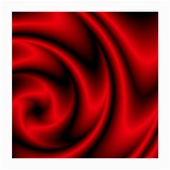 Background Red Color Swirl Medium Glasses Cloth (2-side) by Pakrebo