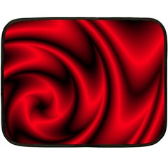 Background Red Color Swirl Fleece Blanket (mini) by Pakrebo