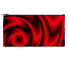 Background Red Color Swirl Pencil Cases by Pakrebo