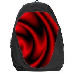 Background Red Color Swirl Backpack Bag by Pakrebo