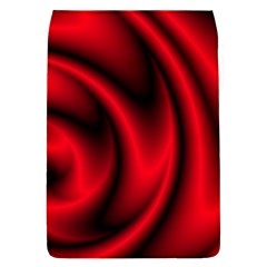 Background Red Color Swirl Removable Flap Cover (l) by Pakrebo