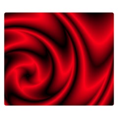 Background Red Color Swirl Double Sided Flano Blanket (small)  by Pakrebo