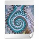 Spiral Fractal Swirl Whirlpool Canvas 12  x 16  11.86 x15.41  Canvas - 1