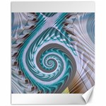 Spiral Fractal Swirl Whirlpool Canvas 11  x 14  10.95 x13.48  Canvas - 1