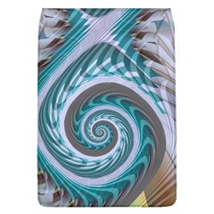 Spiral Fractal Swirl Whirlpool Removable Flap Cover (l) by Pakrebo