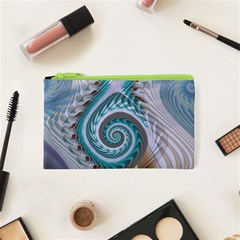 Spiral Fractal Swirl Whirlpool Cosmetic Bag (xs) by Pakrebo