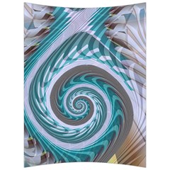 Spiral Fractal Swirl Whirlpool Back Support Cushion by Pakrebo