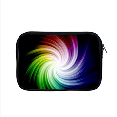 Rainbow Swirl Twirl Apple Macbook Pro 15  Zipper Case by Pakrebo