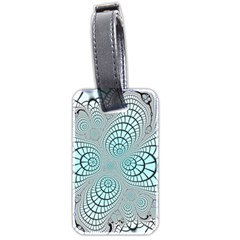 Digital Art Fractal Abstract Luggage Tags (two Sides) by Pakrebo