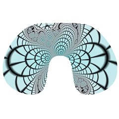 Digital Art Fractal Abstract Travel Neck Pillows by Pakrebo