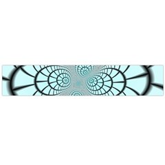 Digital Art Fractal Abstract Large Flano Scarf 