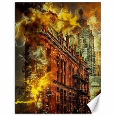 Flat Iron Building Architecture Canvas 12  X 16  by Pakrebo