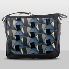 Pattern Texture Form Background Messenger Bag by Pakrebo