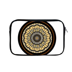 Mandala Pattern Round Ethnic Apple Macbook Pro 13  Zipper Case by Pakrebo