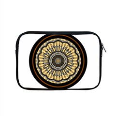 Mandala Pattern Round Ethnic Apple Macbook Pro 15  Zipper Case by Pakrebo