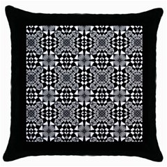 Fabric Design Pattern Color Throw Pillow Case (black) by Pakrebo