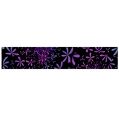 Retro Flower Pattern Design Batik Large Flano Scarf  by Pakrebo