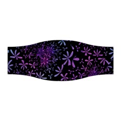 Retro Flower Pattern Design Batik Stretchable Headband by Pakrebo