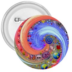 Swirl Vortex Emoji Cyclone Motion 3  Buttons by Pakrebo