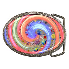 Swirl Vortex Emoji Cyclone Motion Belt Buckles by Pakrebo