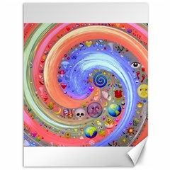 Swirl Vortex Emoji Cyclone Motion Canvas 36  X 48  by Pakrebo