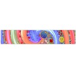 Swirl Vortex Emoji Cyclone Motion Large Flano Scarf  Back