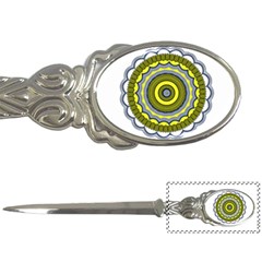 Mandala Pattern Round Ethnic Letter Opener by Pakrebo